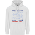 Science What Don't You Understand Geek Childrens Kids Hoodie White