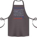 Science What Don't You Understand Geek Cotton Apron 100% Organic Dark Grey