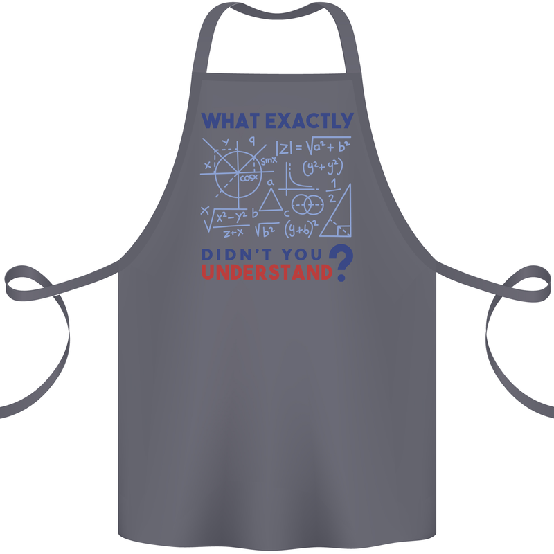 Science What Don't You Understand Geek Cotton Apron 100% Organic Steel