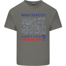 Science What Don't You Understand Geek Kids T-Shirt Childrens Charcoal