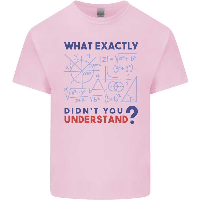 Science What Don't You Understand Geek Kids T-Shirt Childrens Light Pink