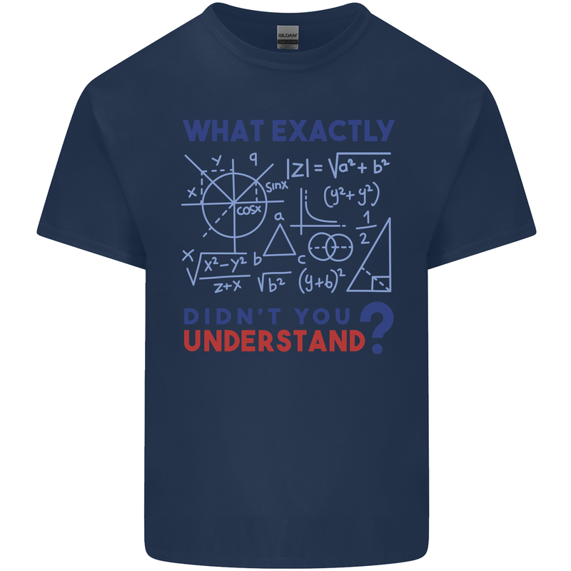 Science What Don't You Understand Geek Kids T-Shirt Childrens Navy Blue