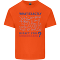 Science What Don't You Understand Geek Kids T-Shirt Childrens Orange
