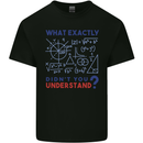 Science What Don't You Understand Geek Mens Cotton T-Shirt Tee Top Black