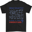 Science What Don't You Understand Geek Mens T-Shirt 100% Cotton Black