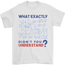 Science What Don't You Understand Geek Mens T-Shirt 100% Cotton White