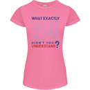 Science What Don't You Understand Geek Womens Petite Cut T-Shirt Azalea