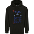 Science You Get It or You Dont Geek Funny Childrens Kids Hoodie Black