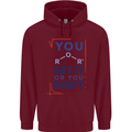 Science You Get It or You Dont Geek Funny Childrens Kids Hoodie Maroon