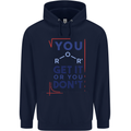 Science You Get It or You Dont Geek Funny Childrens Kids Hoodie Navy Blue
