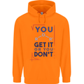 Science You Get It or You Dont Geek Funny Childrens Kids Hoodie Orange