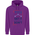 Science You Get It or You Dont Geek Funny Childrens Kids Hoodie Purple