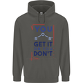 Science You Get It or You Dont Geek Funny Childrens Kids Hoodie Storm Grey