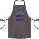 Science You Get It or You Dont Geek Funny Cotton Apron 100% Organic Dark Grey