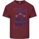 Science You Get It or You Dont Geek Funny Mens Cotton T-Shirt Tee Top Maroon