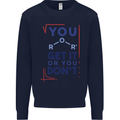 Science You Get It or You Dont Geek Funny Mens Sweatshirt Jumper Navy Blue