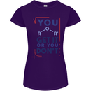 Science You Get It or You Dont Geek Funny Womens Petite Cut T-Shirt Purple