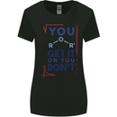 Science You Get It or You Dont Geek Funny Womens Wider Cut T-Shirt Black