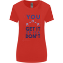 Science You Get It or You Dont Geek Funny Womens Wider Cut T-Shirt Red