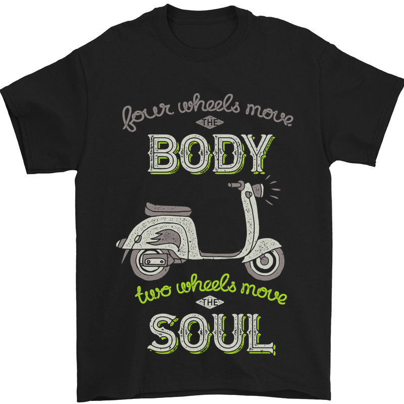 Scooter T-Shirt Moped Ped Mens Funny Tee Top 1