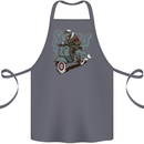 Scooter Skull Motorcycle MOD Biker Cotton Apron 100% Organic Steel