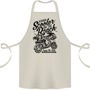 Scooter on the Beach MOD Cotton Apron 100% Organic Natural