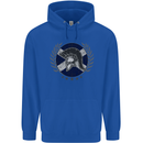 Scotland Bodybuilding Gym Training Scottish Childrens Kids Hoodie Royal Blue