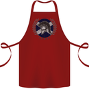 Scotland Bodybuilding Gym Training Scottish Cotton Apron 100% Organic Maroon