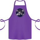 Scotland Bodybuilding Gym Training Scottish Cotton Apron 100% Organic Purple