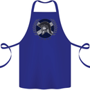 Scotland Bodybuilding Gym Training Scottish Cotton Apron 100% Organic Royal Blue