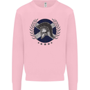 Scotland Bodybuilding Gym Training Scottish Kids Sweatshirt Jumper Light Pink