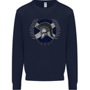 Scotland Bodybuilding Gym Training Scottish Kids Sweatshirt Jumper Navy Blue
