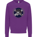 Scotland Bodybuilding Gym Training Scottish Kids Sweatshirt Jumper Purple