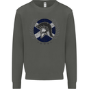 Scotland Bodybuilding Gym Training Scottish Kids Sweatshirt Jumper Storm Grey