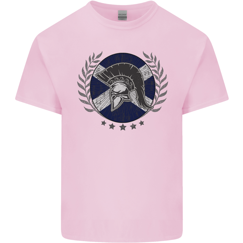 Scotland Bodybuilding Gym Training Scottish Kids T-Shirt Childrens Light Pink