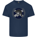 Scotland Bodybuilding Gym Training Scottish Kids T-Shirt Childrens Navy Blue