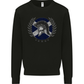 Scotland Bodybuilding Gym Training Scottish Mens Sweatshirt Jumper Black
