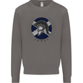Scotland Bodybuilding Gym Training Scottish Mens Sweatshirt Jumper Charcoal