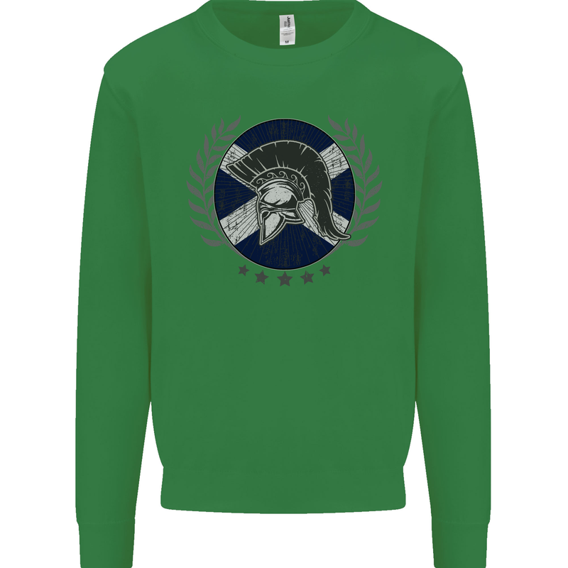 Scotland Bodybuilding Gym Training Scottish Mens Sweatshirt Jumper Irish Green