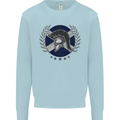 Scotland Bodybuilding Gym Training Scottish Mens Sweatshirt Jumper Light Blue
