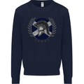 Scotland Bodybuilding Gym Training Scottish Mens Sweatshirt Jumper Navy Blue