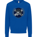 Scotland Bodybuilding Gym Training Scottish Mens Sweatshirt Jumper Royal Blue