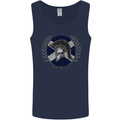 Scotland Bodybuilding Gym Training Scottish Mens Vest Tank Top Navy Blue