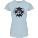 Scotland Bodybuilding Gym Training Scottish Womens Petite Cut T-Shirt Light Blue