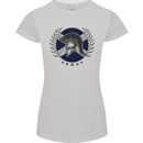 Scotland Bodybuilding Gym Training Scottish Womens Petite Cut T-Shirt Sports Grey