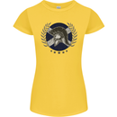 Scotland Bodybuilding Gym Training Scottish Womens Petite Cut T-Shirt Yellow