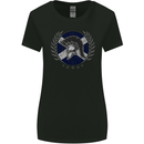 Scotland Bodybuilding Gym Training Scottish Womens Wider Cut T-Shirt Black