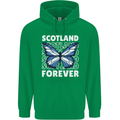 Scottish Butterfly Scotland Childrens Kids Hoodie Irish Green