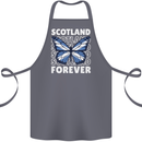 Scottish Butterfly Scotland Cotton Apron 100% Organic Steel
