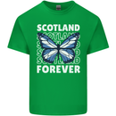 Scottish Butterfly Scotland Kids T-Shirt Childrens Irish Green
